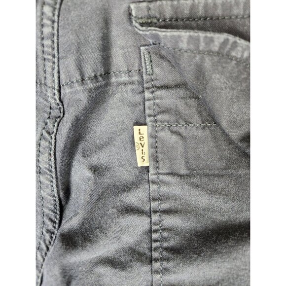 Levi Strauss Mens Pants 29x32 Blue Chino Skinny Flap Pockets Flat Front - Picture 10 of 16